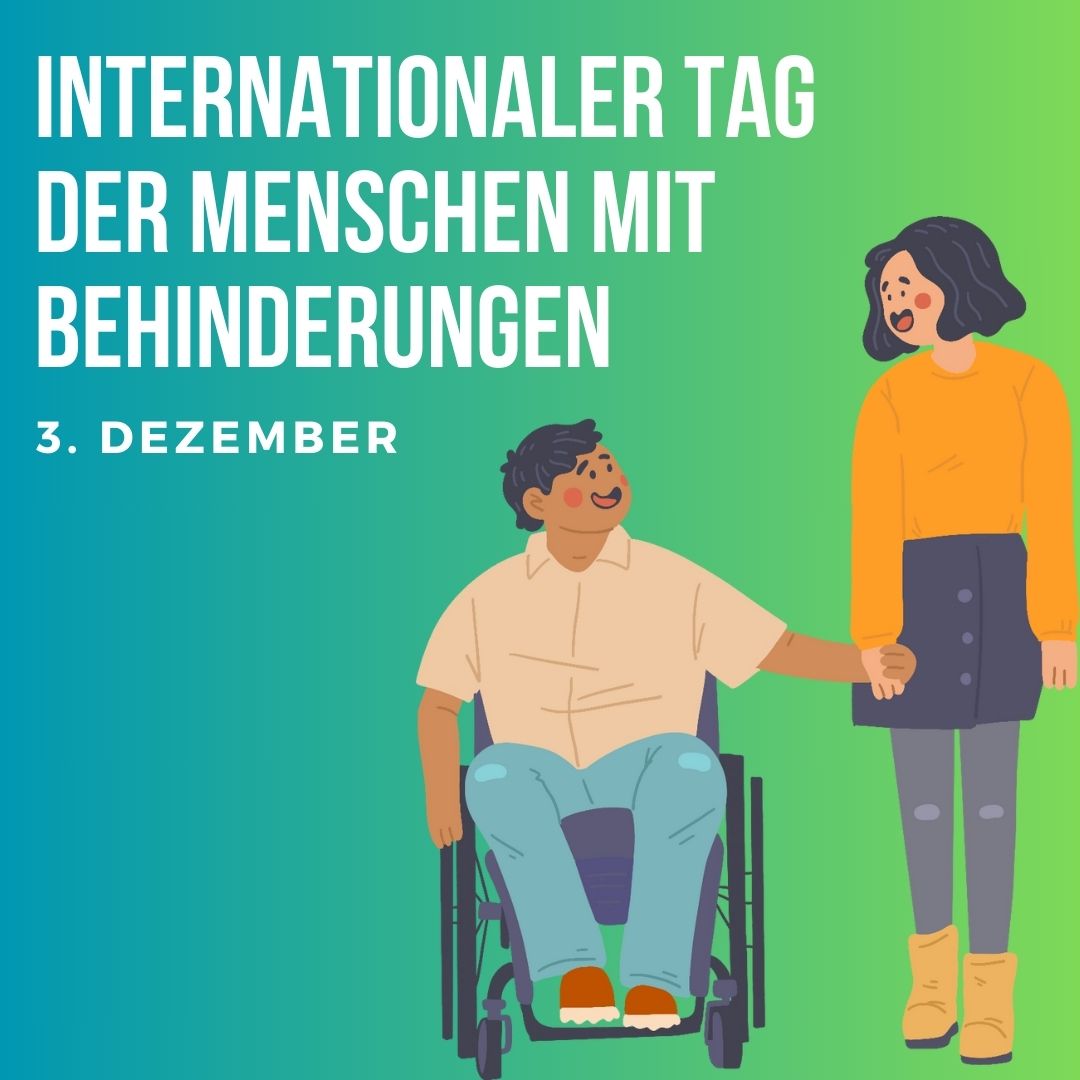 Internationalen Tag der Menschen mit Behinderungen