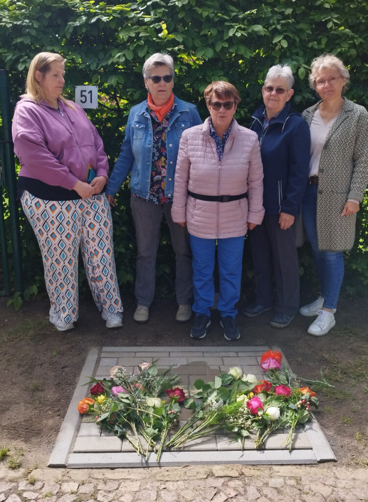 Verlegung Stolpersteine