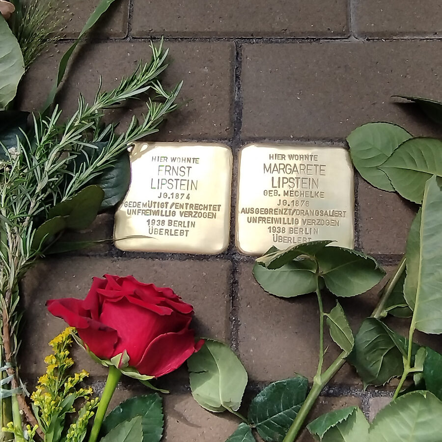 Stolpersteinverlegung
