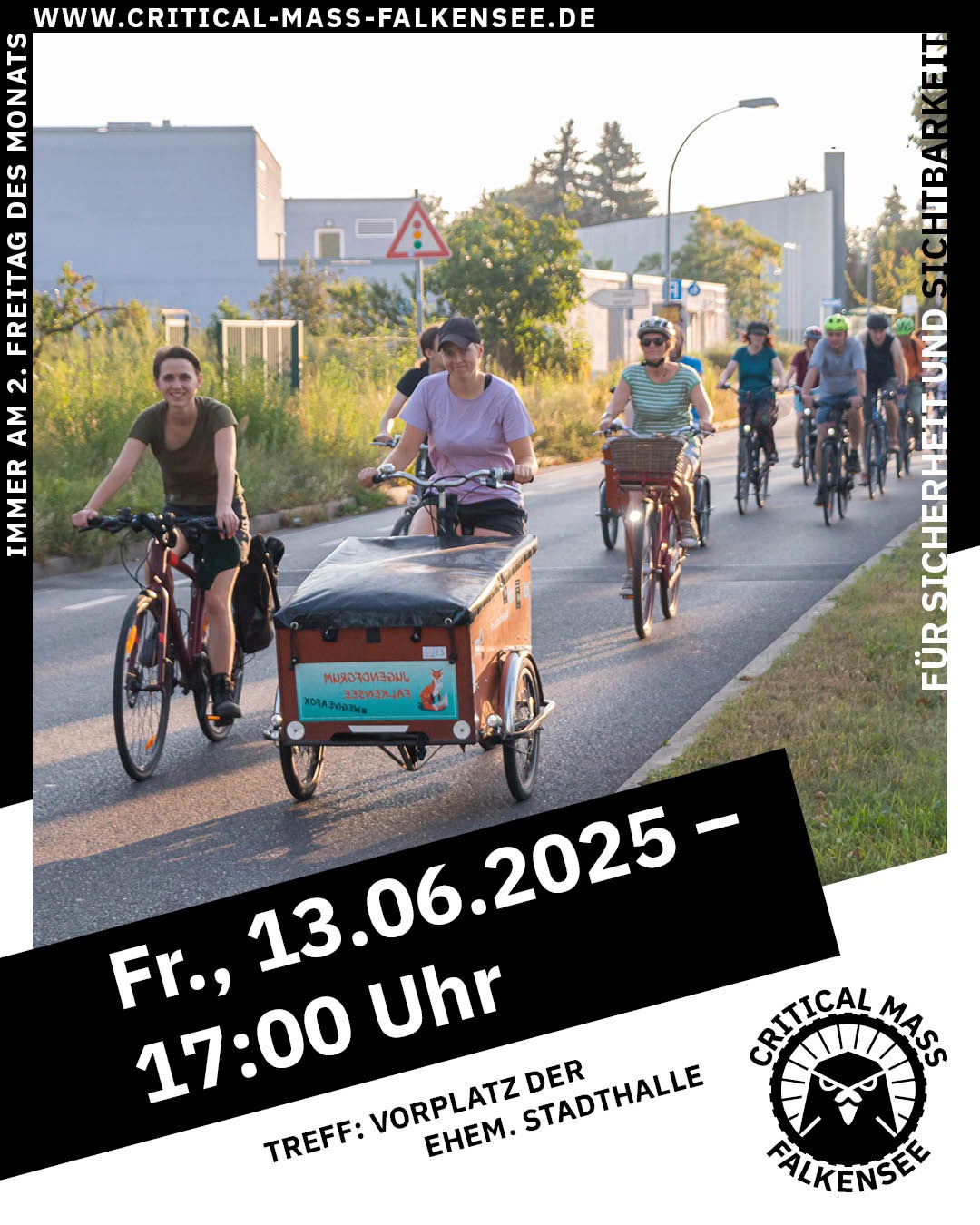 Critical Mass Falkensee 13.6., 17 Uhr