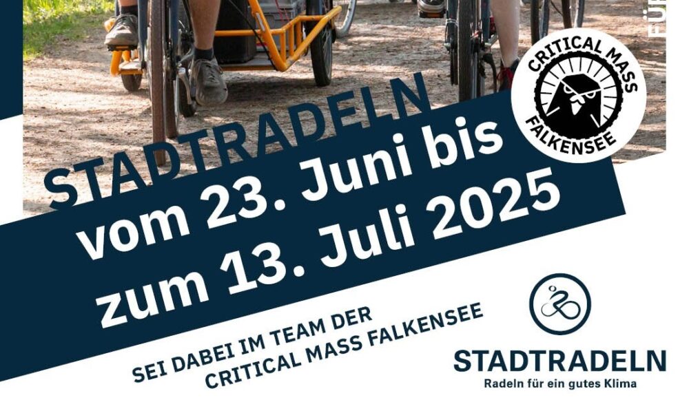 23.6. bis 13.7. Stadtradeln