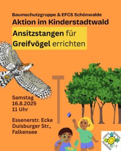 Neue Ansitze im Kinderstadtwald