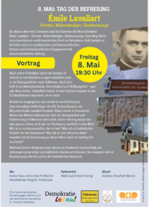 Émile Lavallart – 8. Mai, Tag der Befreiung