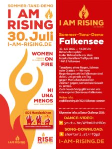 I am rising, Tanzdemo in Falkensee, 30.7.2026