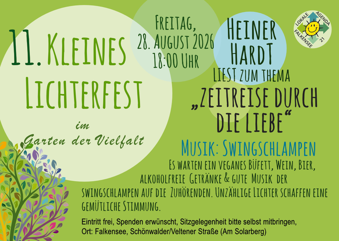 28.08.2026 | Lichterfest mit Lesung