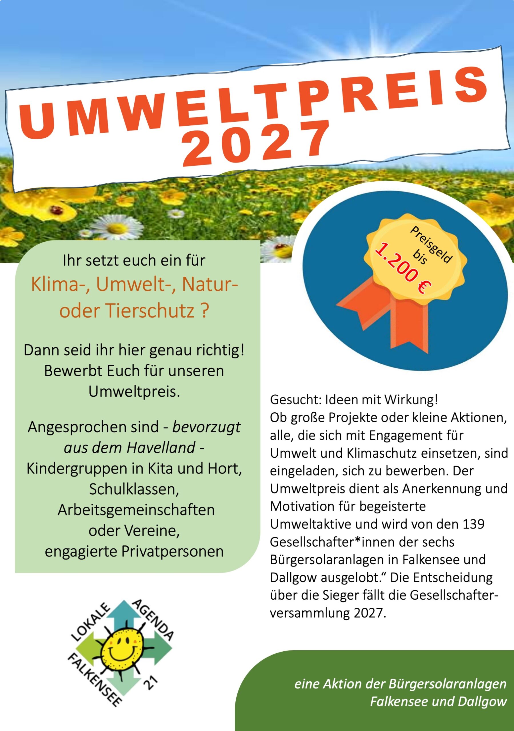 Umweltpreis 2027