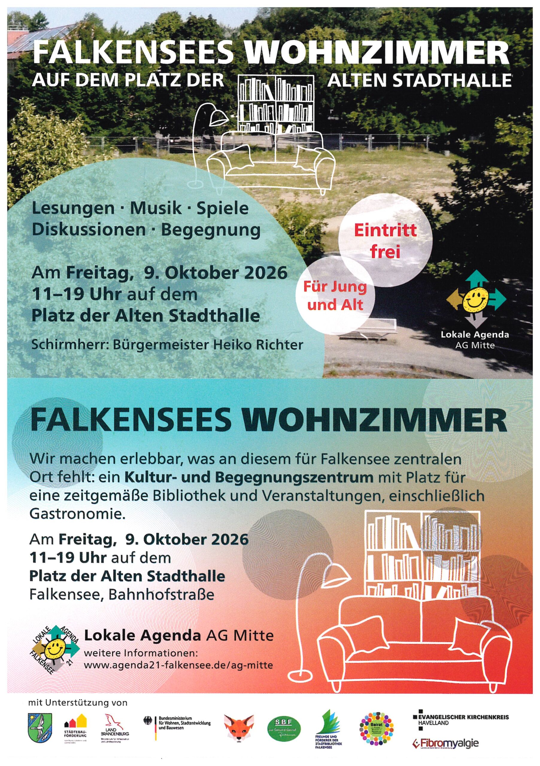 Falkensees Wohnzimmer, Poesieherbst, 2026